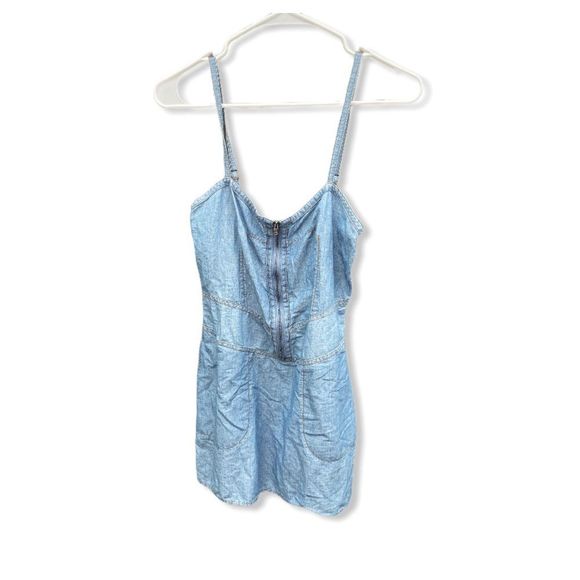 Theory Chambray‎ Mini Dress - Picture 1 of 7